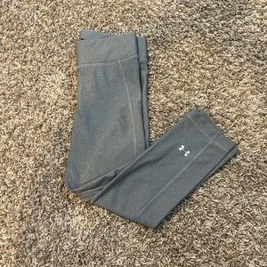 Grey Under Armour Cropped Leggings